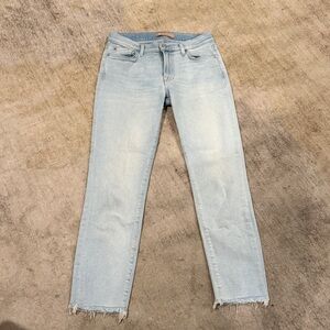 7 For All Mankind Light Wash Women's Ankle Jeans